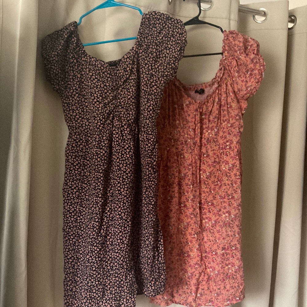 2 Floral Dresses!